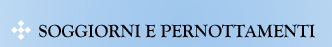 pernottamenti e soggiorni